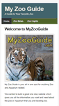 Mobile Screenshot of myzooguide.com